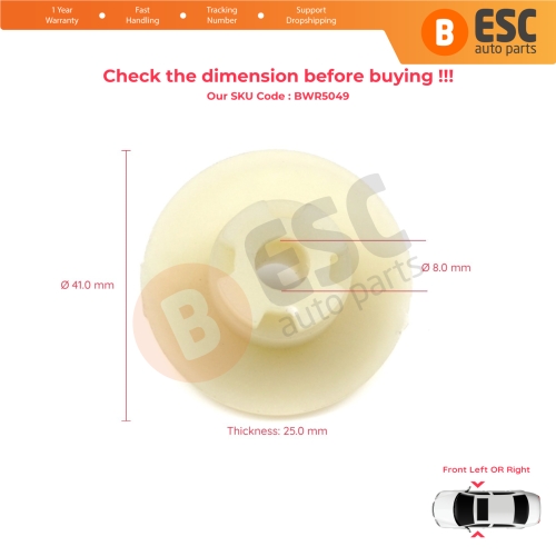 Window Regulator Motor Cog Roller Inner Gear for Renault Master MK2 Mascott Opel Movano A Iveco Daily 3 4 Nissan Interstar X70