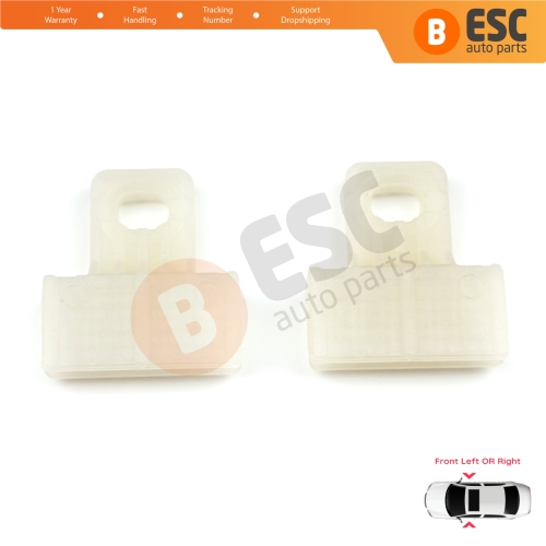 Front Left or Right Door Window Glass Holder Connector Sash Clips For Renault Megane MK3 BZ0/1 DZ0/1 KZ0/1 Fluence L3
