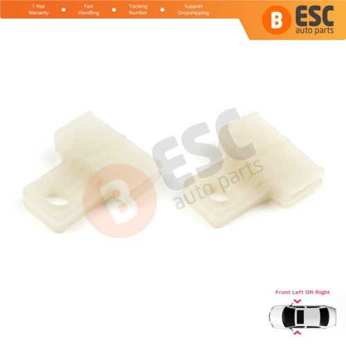 Front Left or Right Door Window Glass Holder Connector Sash Clips For Renault Megane MK3 BZ0/1 DZ0/1 KZ0/1 Fluence L3