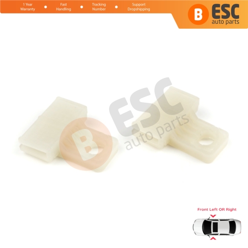 Front Left or Right Door Window Glass Holder Connector Sash Clips For Renault Megane MK3 BZ0/1 DZ0/1 KZ0/1 Fluence L3