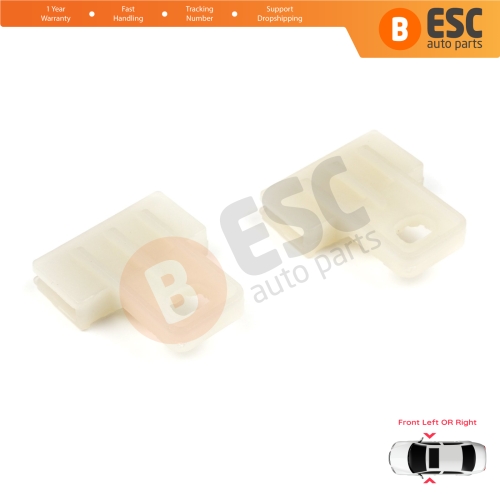 Front Left or Right Door Window Glass Holder Connector Sash Clips For Renault Megane MK3 BZ0/1 DZ0/1 KZ0/1 Fluence L3