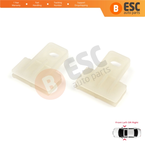 Front Left or Right Door Window Glass Holder Connector Sash Clips For Renault Megane MK3 BZ0/1 DZ0/1 KZ0/1 Fluence L3