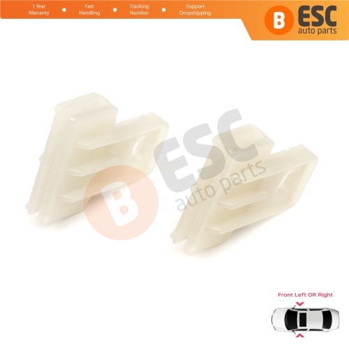 Front Left or Right Door Window Glass Holder Connector Sash Clips For Renault Megane MK3 BZ0/1 DZ0/1 KZ0/1 Fluence L3