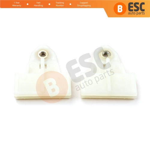 Window Glass Holder Connector Sash Clips Rear for Renault Megane MK3 4/5 Door Fluence Nissan Qashqai J10 Front for Qashqai J10 Note E11 Micra K12 Pathfinder R51 Primera P11