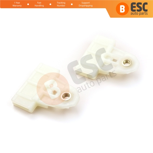 Window Glass Holder Connector Sash Clips Rear for Renault Megane MK3 4/5 Door Fluence Nissan Qashqai J10 Front for Qashqai J10 Note E11 Micra K12 Pathfinder R51 Primera P11