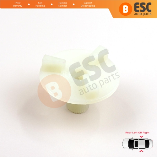 Window Regulator Repair Motor Cog Inner Gear Rear Door for Mercedes S Class W140 1992-1999 4-Door Sedan 1407301246