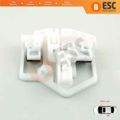 Window Regulator Repair Clips Rear Left Door for Ford Ecosport Brazil MK1 BV226 2003-2012 Fiesta Brazil 2002-2012
