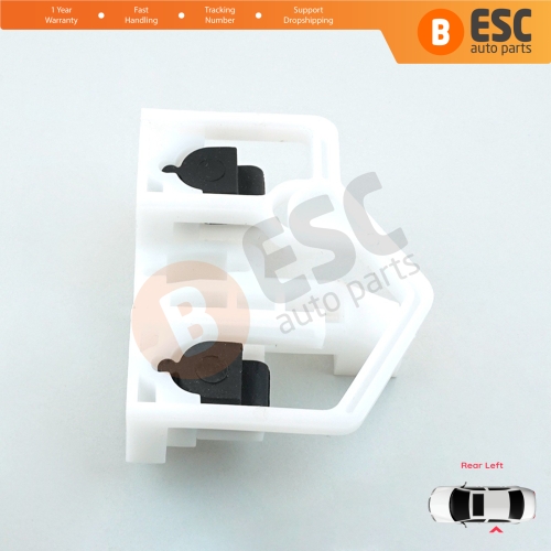 Window Regulator Repair Clips Rear Left Door for Ford Ecosport Brazil MK1 BV226 2003-2012 Fiesta Brazil 2002-2012