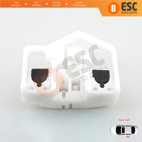 Window Regulator Repair Clips Rear Left Door for Ford Ecosport Brazil MK1 BV226 2003-2012 Fiesta Brazil 2002-2012