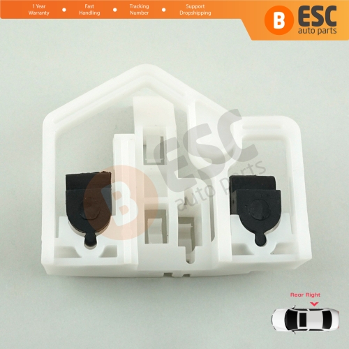Window Regulator Repair Clips Rear Right Door for Ford Ecosport Brazil MK1 BV226 2003-2012 Fiesta Brazil 2002-2012