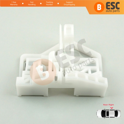 Window Regulator Repair Clips Rear Right Door for Ford Ecosport Brazil MK1 BV226 2003-2012 Fiesta Brazil 2002-2012