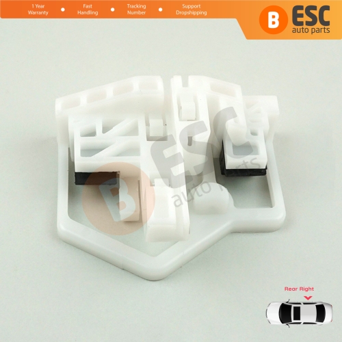Window Regulator Repair Clips Rear Right Door for Ford Ecosport Brazil MK1 BV226 2003-2012 Fiesta Brazil 2002-2012