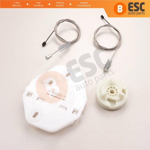 Window Regulator Repair Kit Rear Left Door for Renault Clio MK2 BB CB Thalia MK1 LB Symbol MK1 8200232508