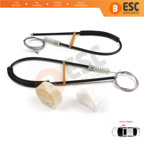 Window Regulator Repair Kit Right Door for Renault Master MK3 Vauxhall Opel Movano B Nissan NV400 X62 Interstar 807200008R