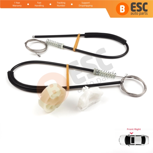 Window Regulator Repair Kit Right Door for Renault Master MK3 Vauxhall Opel Movano B Nissan NV400 X62 Interstar 807200008R