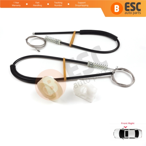 Window Regulator Repair Kit Right Door for Renault Master MK3 Vauxhall Opel Movano B Nissan NV400 X62 Interstar 807200008R