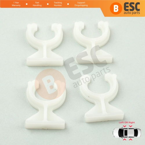 Window Regulator Guide Bracket Fixer Clips for Fiat Albea Siena Palio Doblo Panda Ducato Trafic 2 Vivaro A Iveco Romeo 147