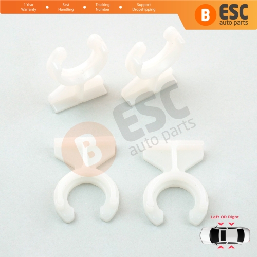 Window Regulator Guide Bracket Fixer Clips for Fiat Albea Siena Palio Doblo Panda Ducato Trafic 2 Vivaro A Iveco Romeo 147