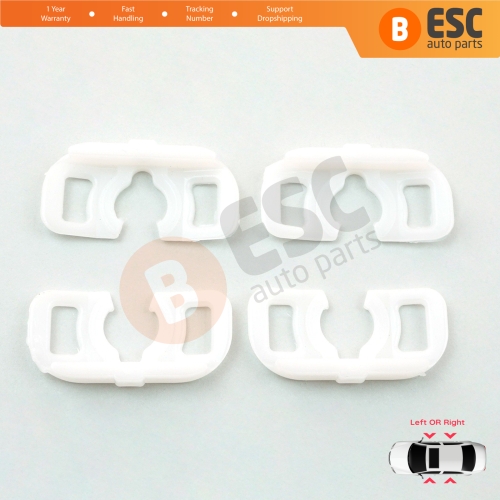 Window Regulator Guide Bracket Fixer Clips for Fiat Linea Ducato Boxer Jumper 3 Abarth Punto 2 3 Alfa 156