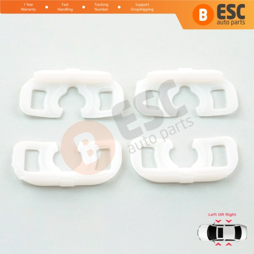 Window Regulator Guide Bracket Fixer Clips for Fiat Linea Ducato Boxer Jumper 3 Abarth Punto 2 3 Alfa 156