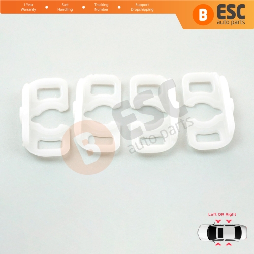 Window Regulator Guide Bracket Fixer Clips for Fiat Linea Ducato Boxer Jumper 3 Abarth Punto 2 3 Alfa 156