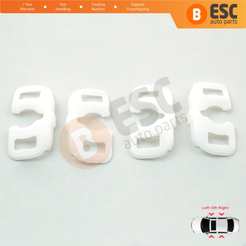 Window Regulator Guide Bracket Fixer Clips for Fiat Linea Ducato Boxer Jumper 3 Abarth Punto 2 3 Alfa 156