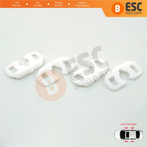 Window Regulator Guide Bracket Fixer Clips for Fiat Linea Ducato Boxer Jumper 3 Abarth Punto 2 3 Alfa 156