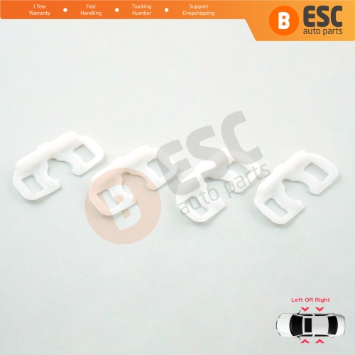 Window Regulator Guide Bracket Fixer Clips for Fiat Linea Ducato Boxer Jumper 3 Abarth Punto 2 3 Alfa 156