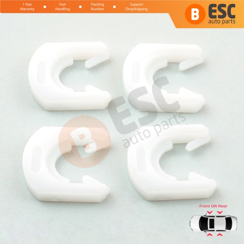 Door Lock Clips Fixer Bracket for Peugeot 106 306 405 406 Citroen AX Saxo ZX XM 915953