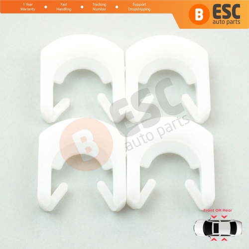 Door Lock Clips Fixer Bracket for Peugeot 106 306 405 406 Citroen AX Saxo ZX XM 915953