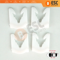 Window Regulator Guide Bracket Fixer Clips for Fiat Tempra 159 Tipo 160 Alfa Romeo 155 7595321 7595322
