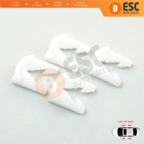 Window Regulator Guide Bracket Fixer Clips for Fiat Tempra 159 Tipo 160 Alfa Romeo 155 7595321 7595322