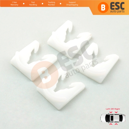 Window Regulator Guide Bracket Fixer Clips for Fiat Tempra 159 Tipo 160 Alfa Romeo 155 7595321 7595322
