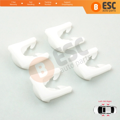 Window Regulator Guide Bracket Fixer Clips for Fiat Tempra 159 Tipo 160 Alfa Romeo 155 7595321 7595322
