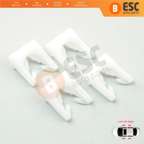 Window Regulator Guide Bracket Fixer Clips for Fiat Tempra 159 Tipo 160 Alfa Romeo 155 7595321 7595322