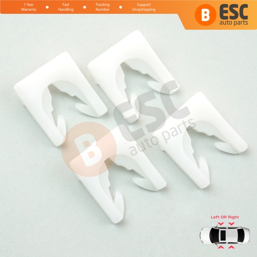 Window Regulator Guide Bracket Fixer Clips for Fiat Tempra 159 Tipo 160 Alfa Romeo 155 7595321 7595322