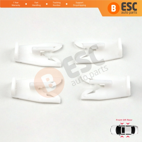 Window Regulator Guide Bracket Fixer Clips for Renault 19 X53 B/C53 D53 L53 S53 1988-2003 7700784690