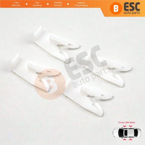 Window Regulator Guide Bracket Fixer Clips for Renault 19 X53 B/C53 D53 L53 S53 1988-2003 7700784690