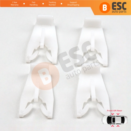 Window Regulator Guide Bracket Fixer Clips for Renault 19 X53 B/C53 D53 L53 S53 1988-2003 7700784690
