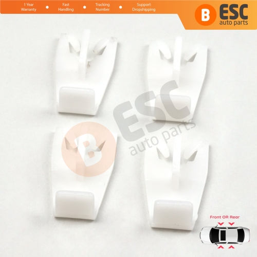 Window Regulator Guide Bracket Fixer Clips for Renault 19 X53 B/C53 D53 L53 S53 1988-2003 7700784690