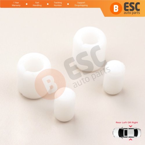 2 Sets Rear Movable Glass Pin Peg Dowel Spacer Retaining Clips 6N0839511 22687062 for VW Skoda Seat Audi Ford Lincoln Jaguar