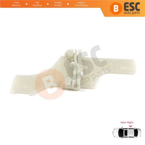 Window Regulator Repair Clips Rear Right for Peugeot 508 MK1 W23 8D 8E 2010-2018 4/5 Door 9224J0