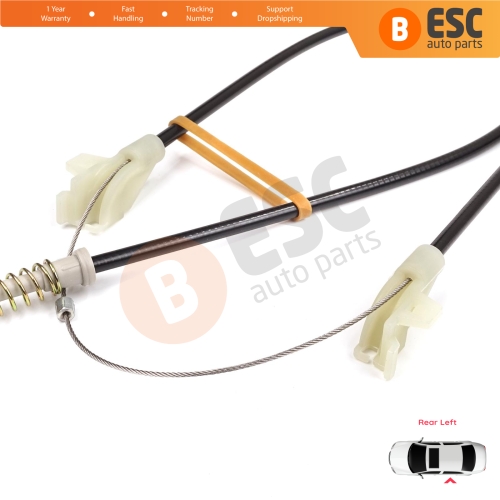 MANUAL Window Regulator Repair Set Rear Left Door for Land Rover Freelander MK1 L314 LN 1997-2006 3/5 Door ALR8179