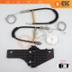 Power Window Regulator Repair Set Front Right Door for Peugeot 307 3A/C 3E 3H 2001-2008 4/5 Door 9634456880