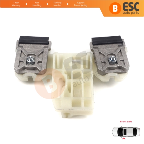 Window Regulator Repair Clips Front Left for Skoda Fabia MK2 5J MG 542 545 2006-2014 5-Door 5J1837401