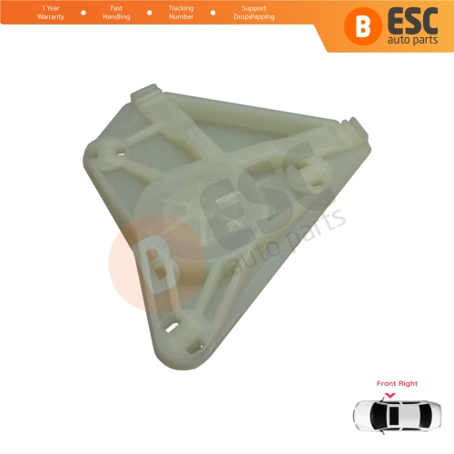 Window Regulator Repair Motor Wheel House Front Right for VW Polo MK4 6Q 9A 9N 9N3 2001-2009 HB 5-Door 9A4 2002-2018 4-Door Sedan