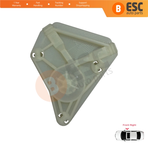 Window Regulator Repair Motor Wheel House Front Right for VW Polo MK4 6Q 9A 9N 9N3 2001-2009 HB 5-Door 9A4 2002-2018 4-Door Sedan