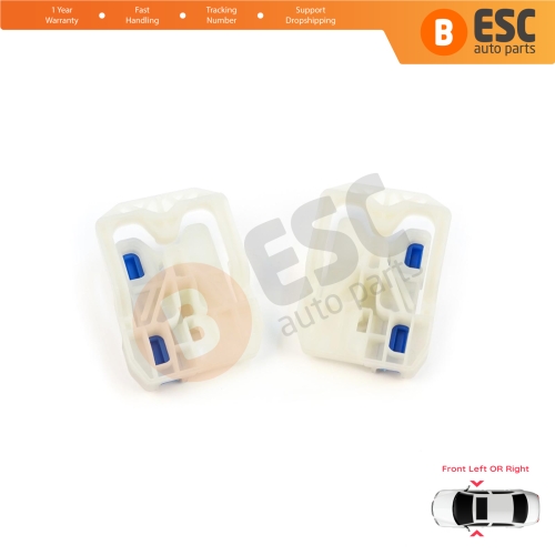 Window Regulator Repair Clips 1+2 Front Door for Audi A4 S4 B8 Q7 MK1 4L Skoda Octavia MK3 5E 4/5 Door