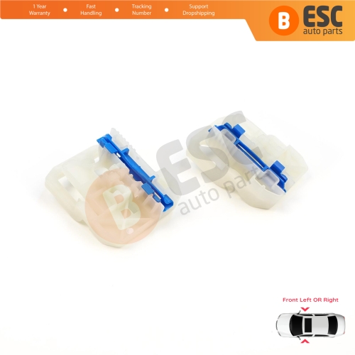 Window Regulator Repair Clips 1+2 Front Door for Audi A4 S4 B8 Q7 MK1 4L Skoda Octavia MK3 5E 4/5 Door