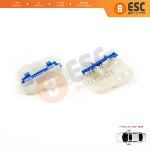 Window Regulator Repair Clips 1+2 Front Door for Audi A4 S4 B8 Q7 MK1 4L Skoda Octavia MK3 5E 4/5 Door